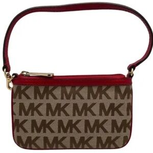 MICHAEL Michael Kors Signature
Jacquard Wristlet